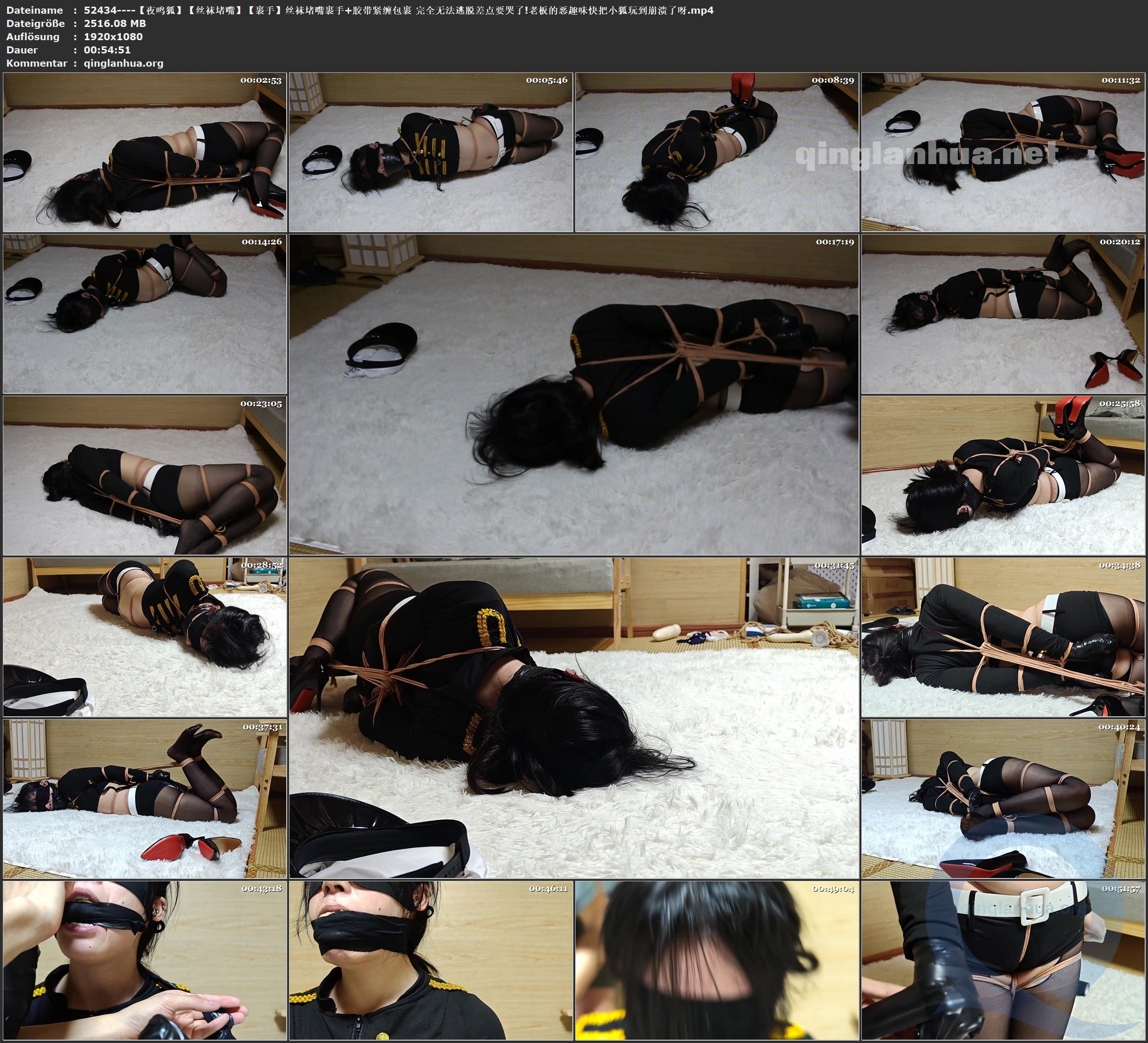 52434----【夜鸣狐】【丝袜堵嘴】【裹手】丝袜堵嘴裹手 胶带紧缠包裹 完全无法逃脱差.jpg