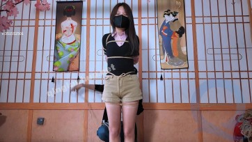 【一绳所爱】《大学生女孩刘嘉欣初体验》