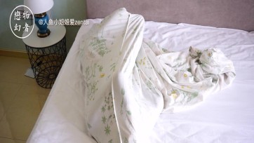 【恋物幻者】性感人鱼小姐姐大玩枕套和布袋紧缚全包+丝袜捆绑包头+湿巾绝望窒息！蠕动翻滚挣扎~娇喘控福利~