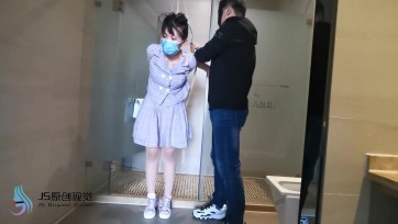 【JS】琳洛 后手吊 思袜堵嘴蒙眼 胶带封嘴 抽打