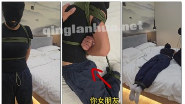 【小黑原创】漂亮女生极限驷马训练+O形捆绑训练，目标是把她训练成圆形驷马，疼的嗷嗷叫，一直说受不了，依然让她坚持着