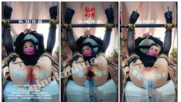 【CD小艾】受虐狂伪娘的自缚虐待淫想篇